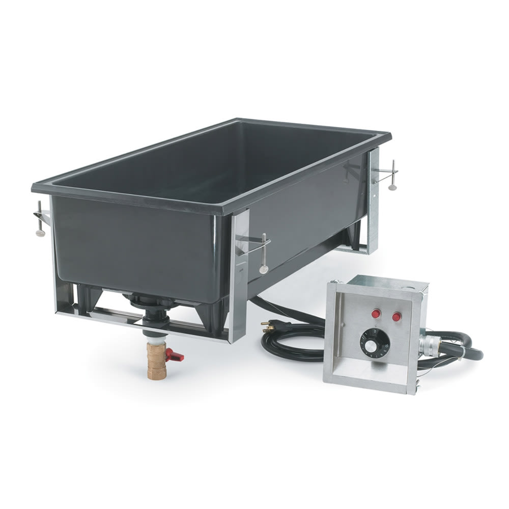 Vollrath 72109 Drop-In Hot Food Well w/ (4) 1/3 Size Pan Capacity, 120v