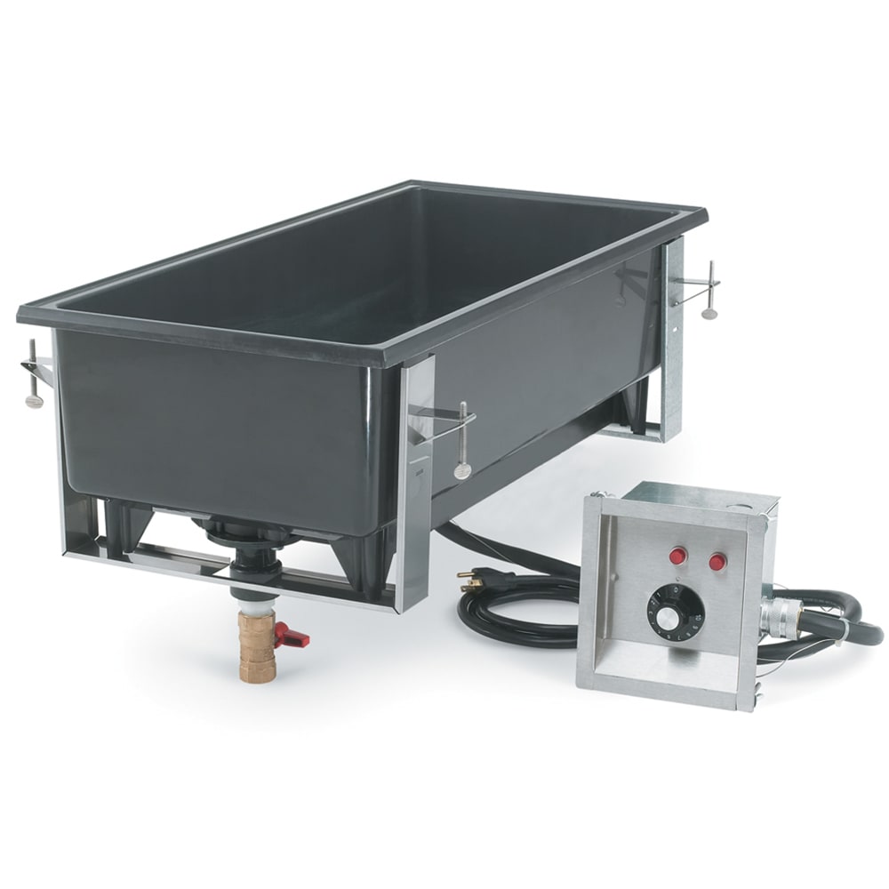 Vollrath 72112 Drop-In Hot Food Well w/ (4) 1/3 Size Pan Capacity, 240v/1ph