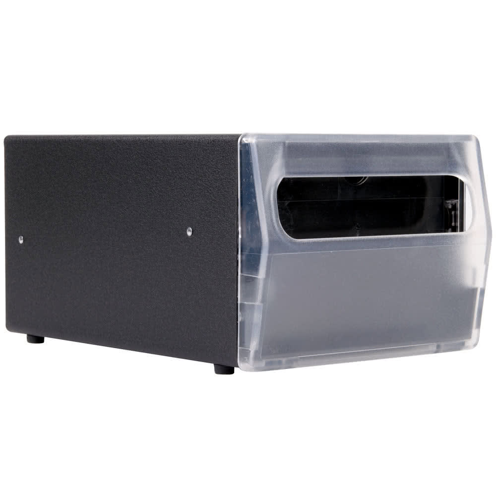 Vollrath 7512-06 Napkin Dispenser - Counter-Type, 11 3/4x8x6" Clear Face, Black