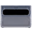 Vollrath 7512-06 Napkin Dispenser - Counter-Type, 11 3/4x8x6" Clear Face, Black thumbnail 3