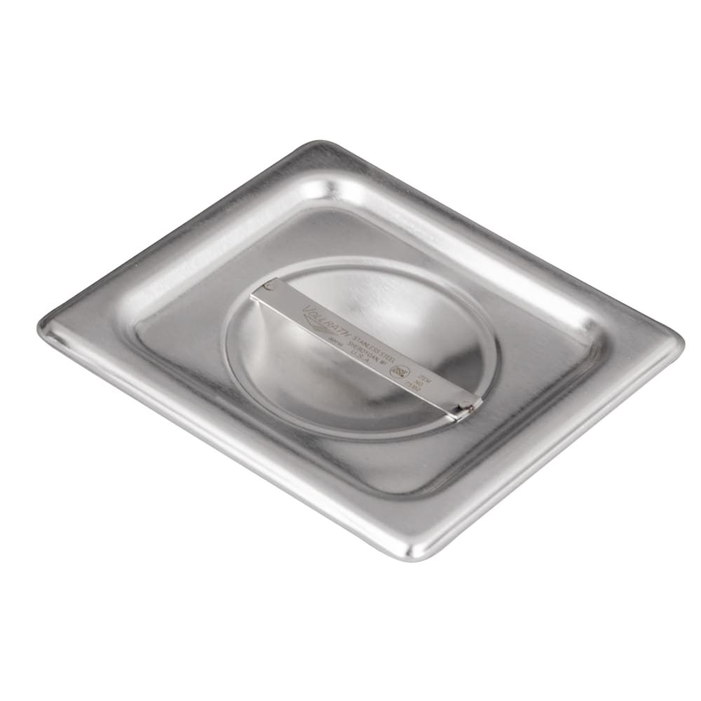 Vollrath 75160 Sixth-Size Steam Pan Cover, Stainless