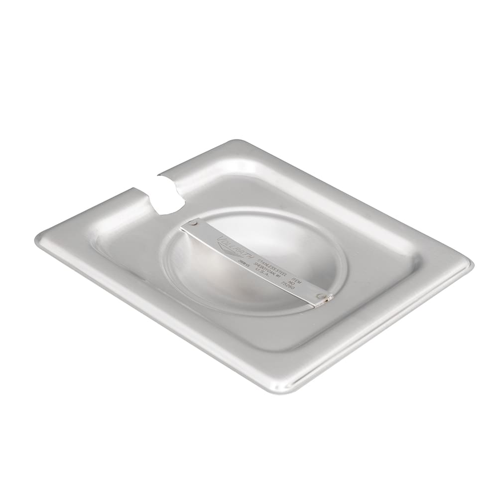 Vollrath 75260 Sixth-Size Steam Pan Cover, Stainless