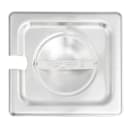 Vollrath 75260 Sixth-Size Steam Pan Cover, Stainless thumbnail 2