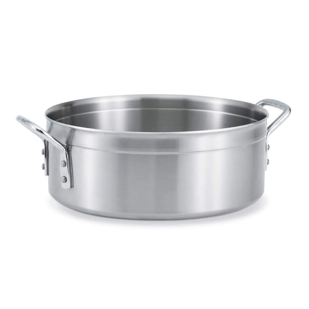 Vollrath 77760 10 qt Tribute® Stainless Steel Braizer - Inductin Ready