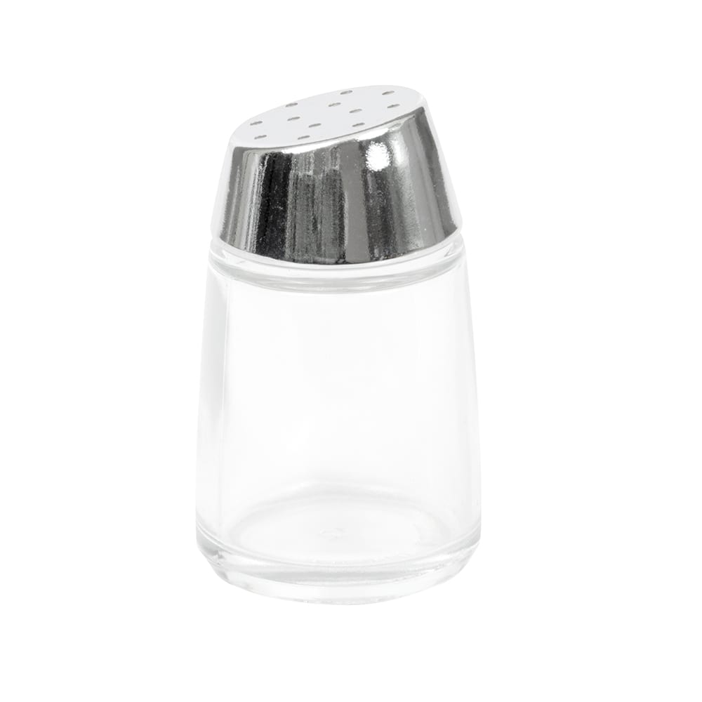 Vollrath 802-12 2 oz Salt/Pepper Shaker - Glass, 3"H