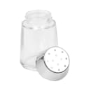 Vollrath 802-12 2 oz Salt/Pepper Shaker - Glass, 3"H thumbnail 2