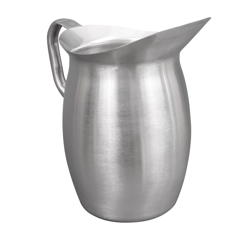 Vollrath 82040 132 oz Stainless Steel Pitcher w/ Satin Finish