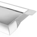 Vollrath 82094 Rectangular Serving Tray with Handles - 10" x 18" Stainless thumbnail 5