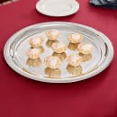 Vollrath 82100 12 3/8" Round Serving Tray - Gadroon Edge, 18 ga Stainless thumbnail 4