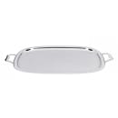 Vollrath 82123 Oval Serving Tray - 23 1/2" x 18 1/2" Scalloped Gadroon Edge, Stainless thumbnail 2