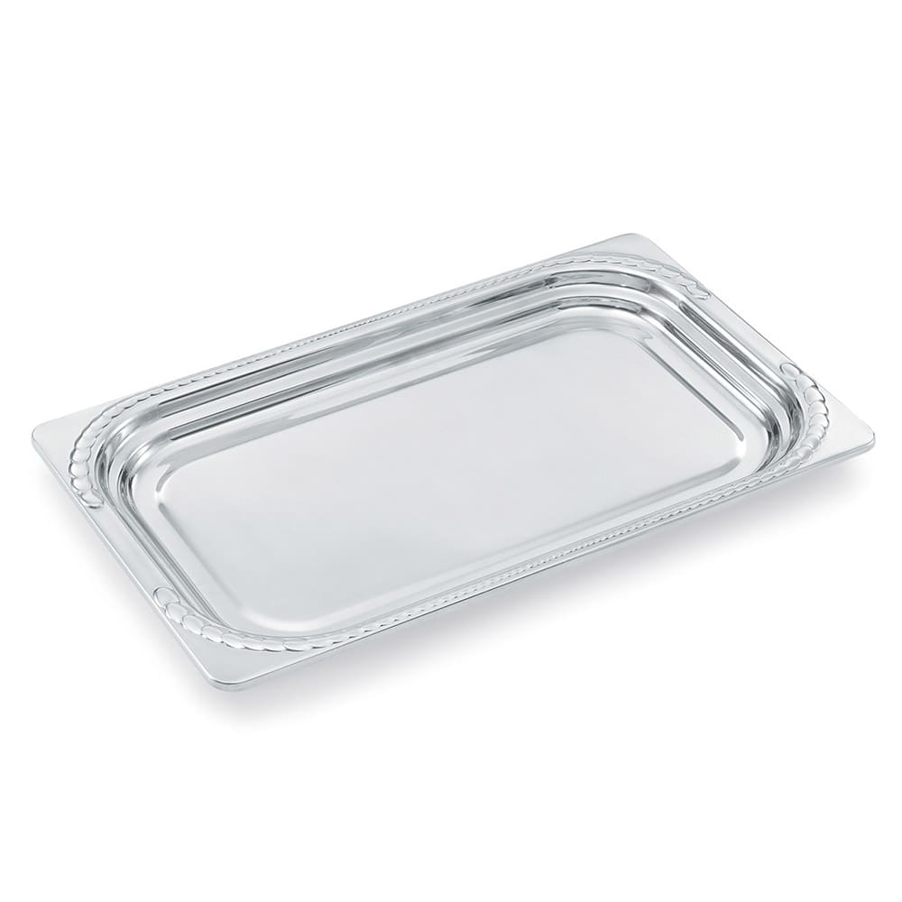 Vollrath 8230310 2 9/10 qt Miramar® Decorative Full Size Rectangular Pan - Stainless
