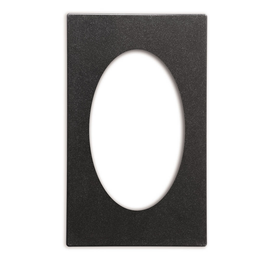Vollrath 8240110 Miramar® Template - (1) Large Oval Decorative Pan, 12x20", Resin