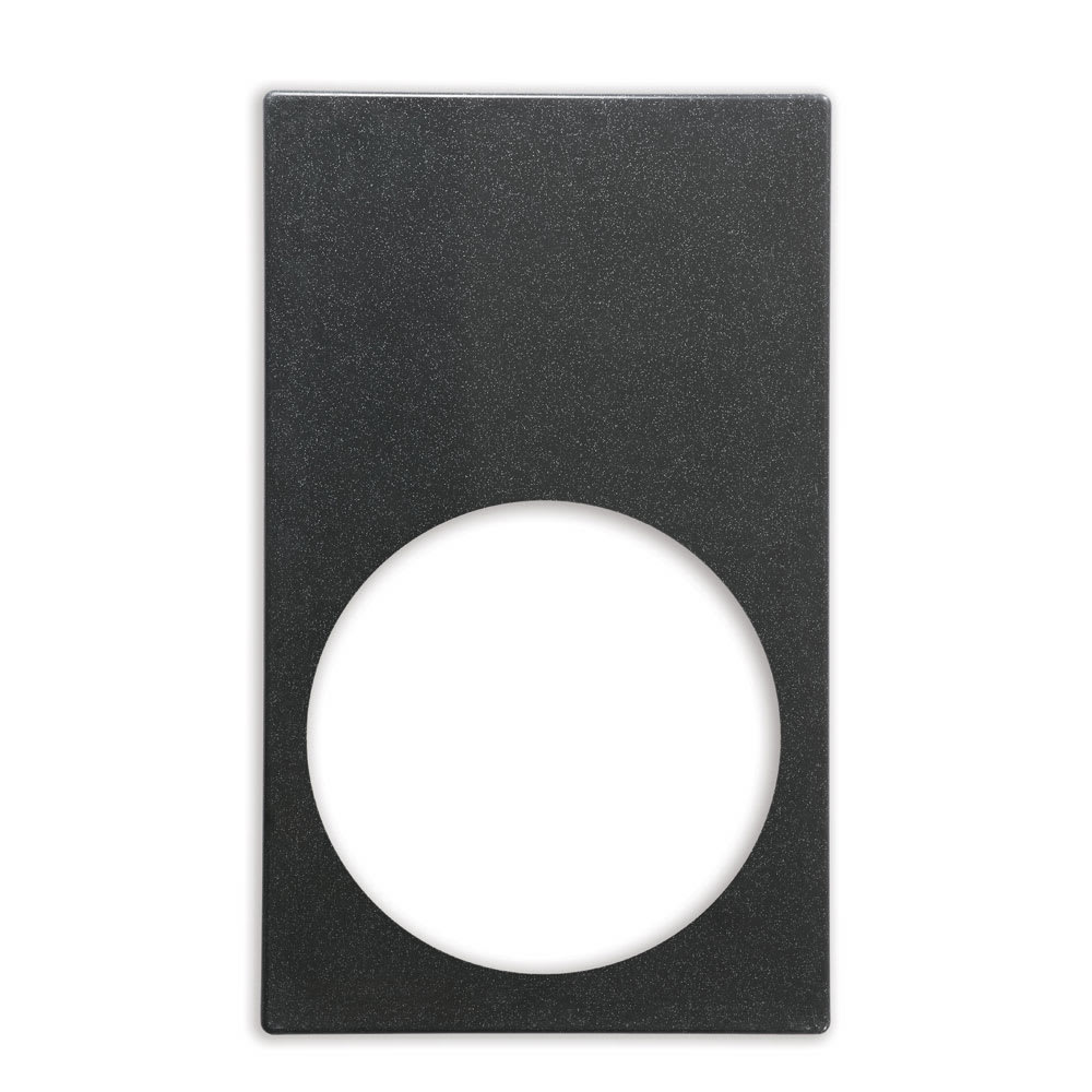 Vollrath 8240710 Miramar® Template - (1) Large Round Pan, 12x20", Resin