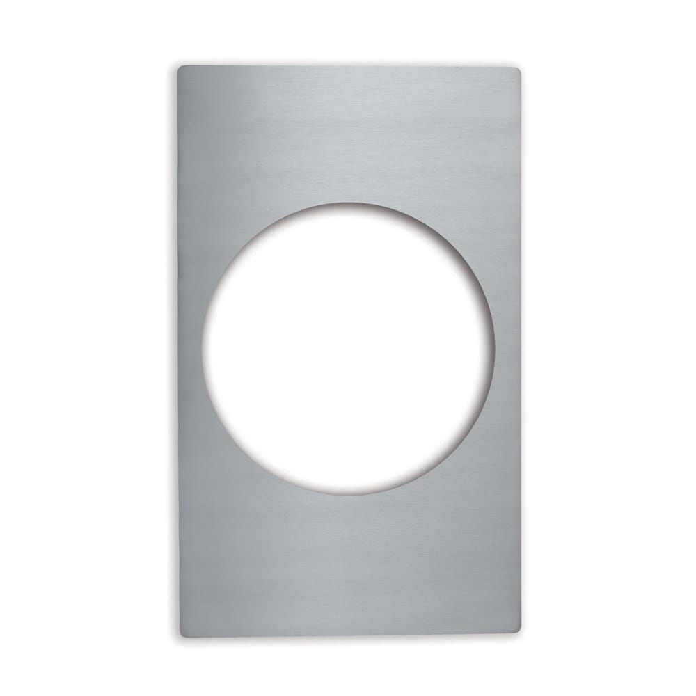 Vollrath 8242614 Miramar® Template - (1) Stir Fry Pan, 21 1/8" x 12 3/4", Stainless