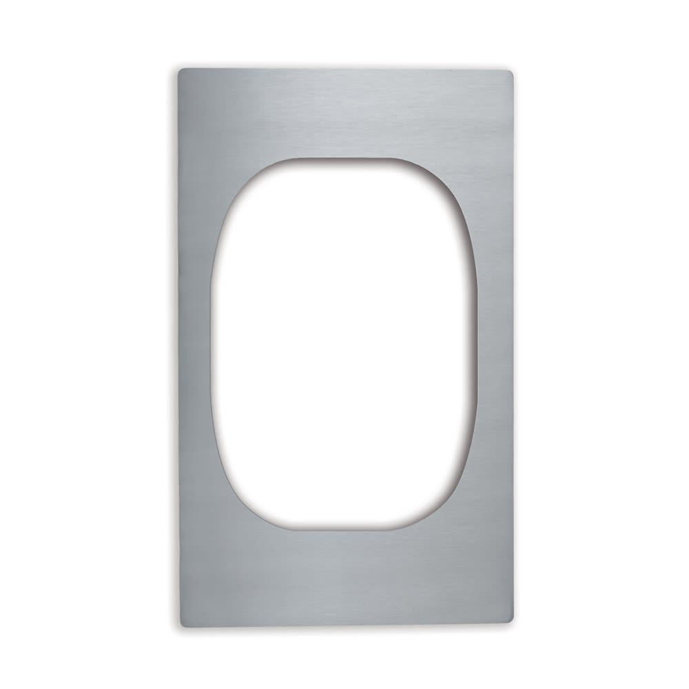 Vollrath 8242714 Miramar® Template - (1) 7 qt French Oven, 21 1/8" x 12 3/4", Stainless