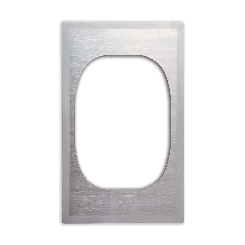 Vollrath 8242716 Miramar® Template - (1) 7 qt French Oven, 21 1/8" x 12 3/4", Stainless