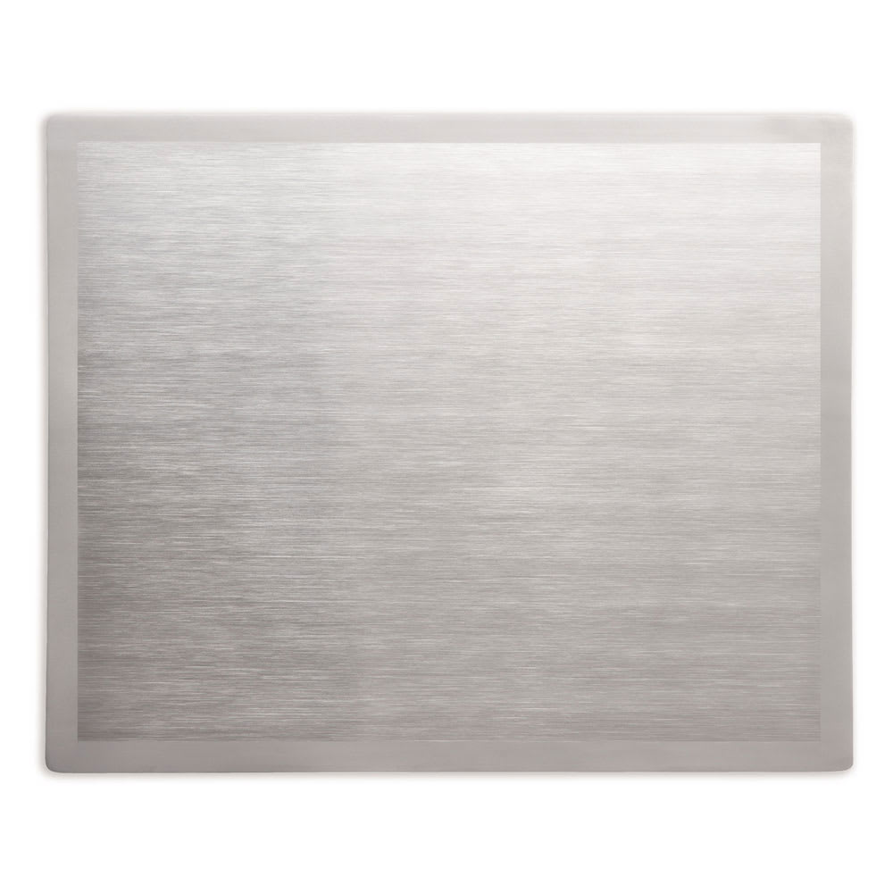 Vollrath 8250016 Miramar® Blank Template - Double-Well, 21 1/8" x 25 3/4", Stainless