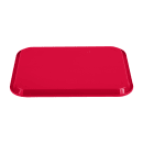 Vollrath 86100 Plastic Fast Food Tray -  14"L x 10"W, Red thumbnail 3