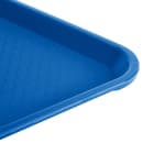 Vollrath 86107 Plastic Fast Food Tray -  14"L x 10"W, Royal Blue thumbnail 4