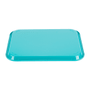 Vollrath 86109 Plastic Fast Food Tray -  14"L x 10"W, Teal thumbnail 3