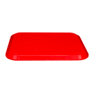 Vollrath 86120 Plastic Fast Food Tray - 18"L x 14"W, Red thumbnail 3