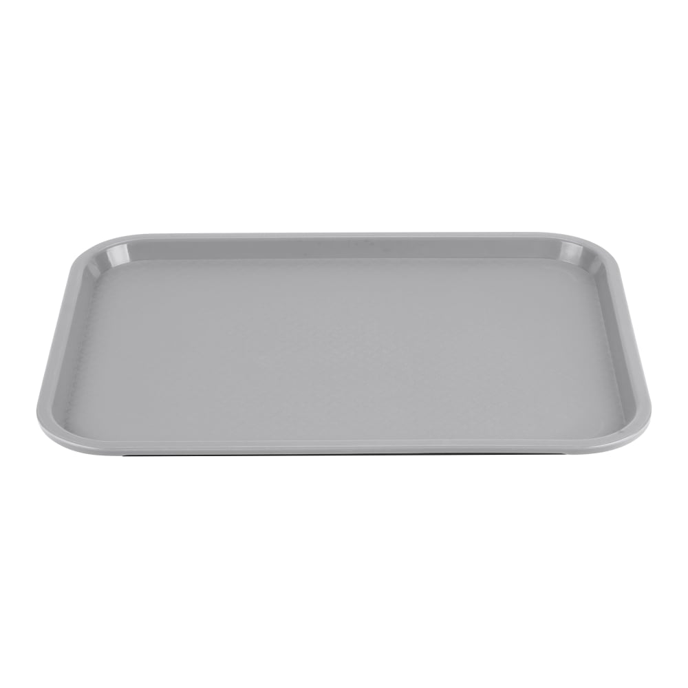 Vollrath 86125 Plastic Fast Food Tray - 18"L x 14"W, Gray