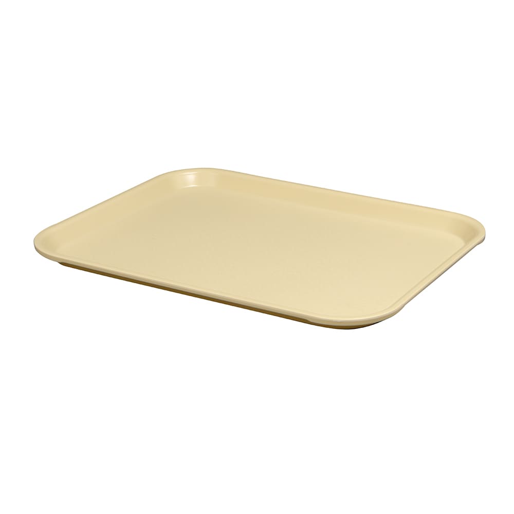 Vollrath 86126 Plastic Fast Food Tray - 18"L x 14"W, Almond
