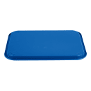 Vollrath 86127 Plastic Fast Food Tray - 18"L x 14"W, Royal Blue thumbnail 3