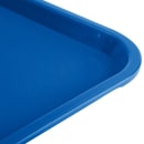 Vollrath 86127 Plastic Fast Food Tray - 18"L x 14"W, Royal Blue thumbnail 4