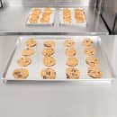 Vollrath 9001 1/1 Full Size Bun / Sheet Pan - 26" x 18" x 1", 16 gauge Aluminum, Natural Finish thumbnail 7