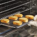 Vollrath 9002NSP 1/1 Full Size Bun / Sheet Pan - 26" x 18" x 1", 18 gauge Aluminum, Perforated thumbnail 2