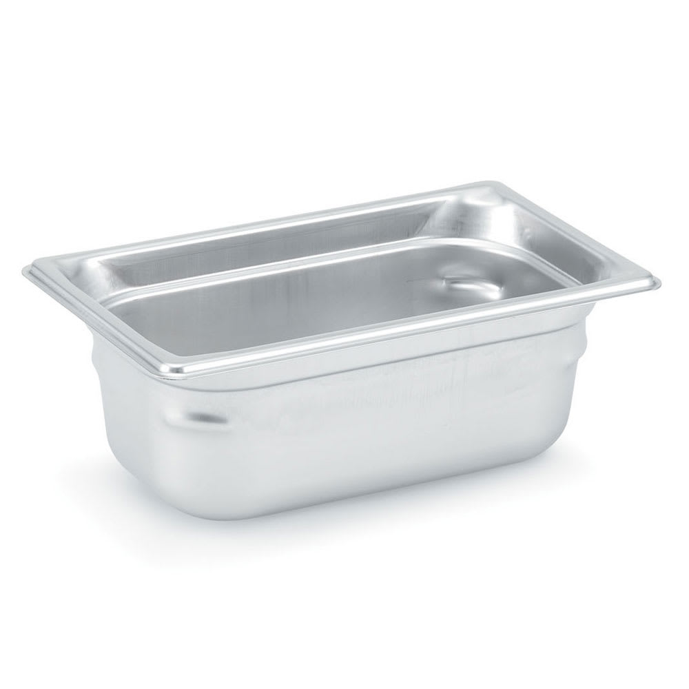 Vollrath 90312 Super Pan 3® Third Size Steam Pan - Stainless Steel