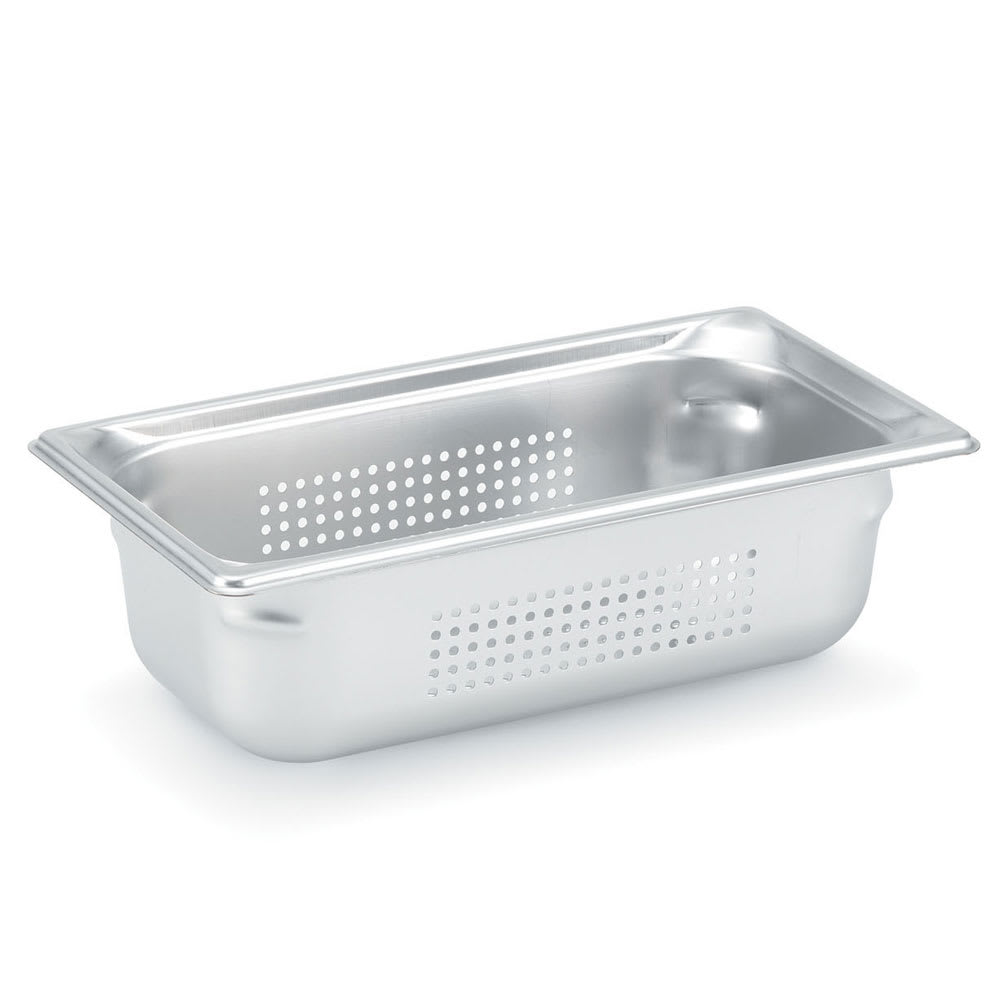 Vollrath 90323 Super Pan 3® Third Size Steam Pan - Stainless Steel