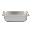 Vollrath 90342 Super Pan 3® Third Size Steam Pan - Stainless Steel thumbnail 2