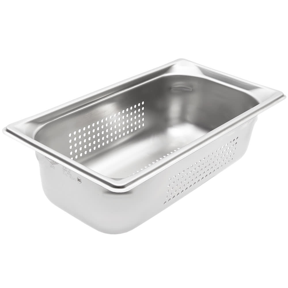 Vollrath 90343 Super Pan 3® Third Size Steam Pan - Stainless Steel