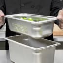 Vollrath 90343 Super Pan 3® Third Size Steam Pan - Stainless Steel thumbnail 6