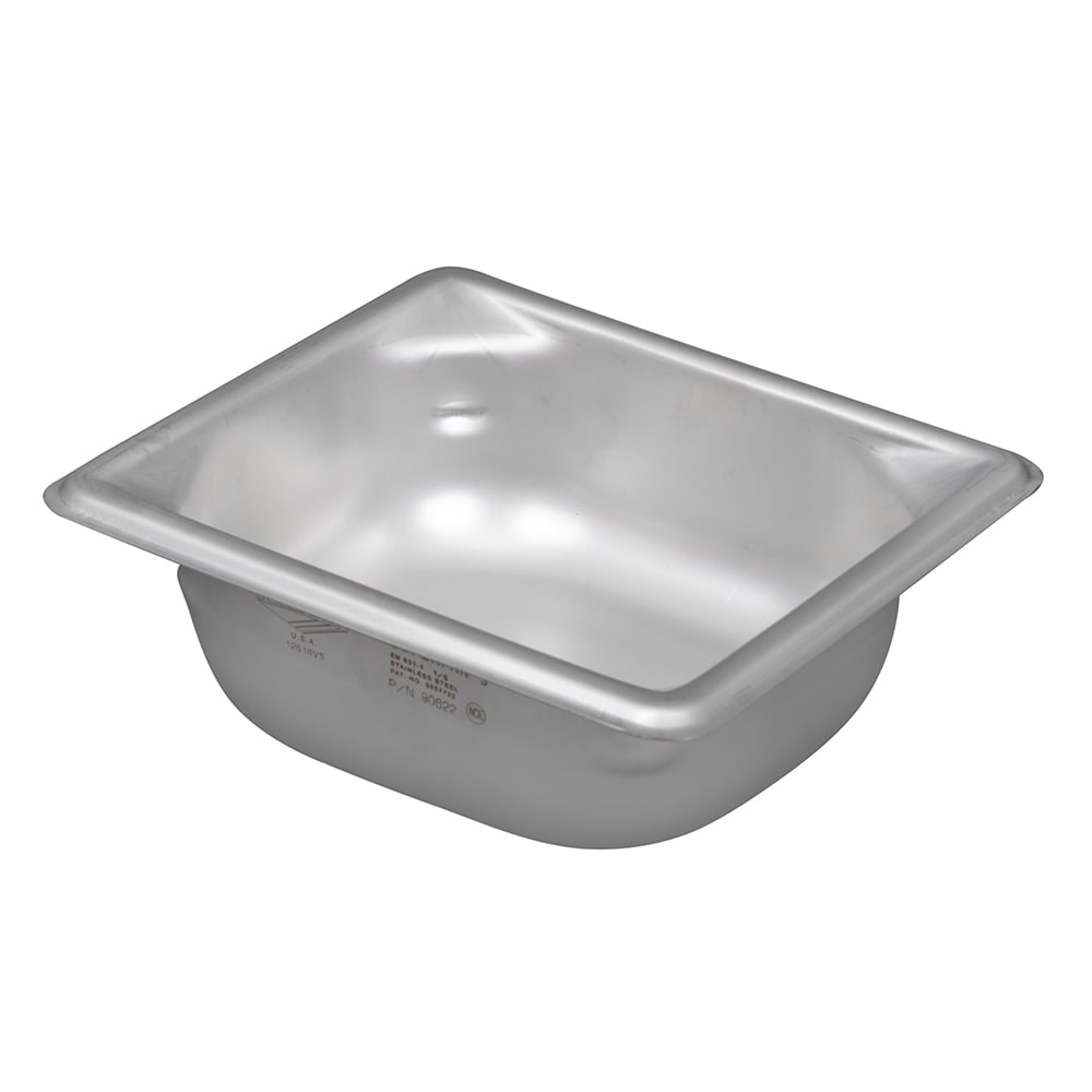 Vollrath 90622 Super Pan 3® 3 Sixth Size Steam Pan - Stainless Steel