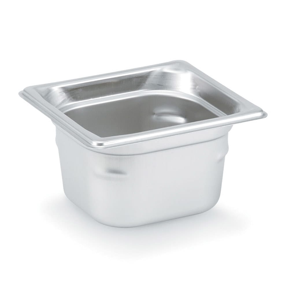 Vollrath 90682 Super Pan 3® Sixth Size Steam Pan - Stainless Steel