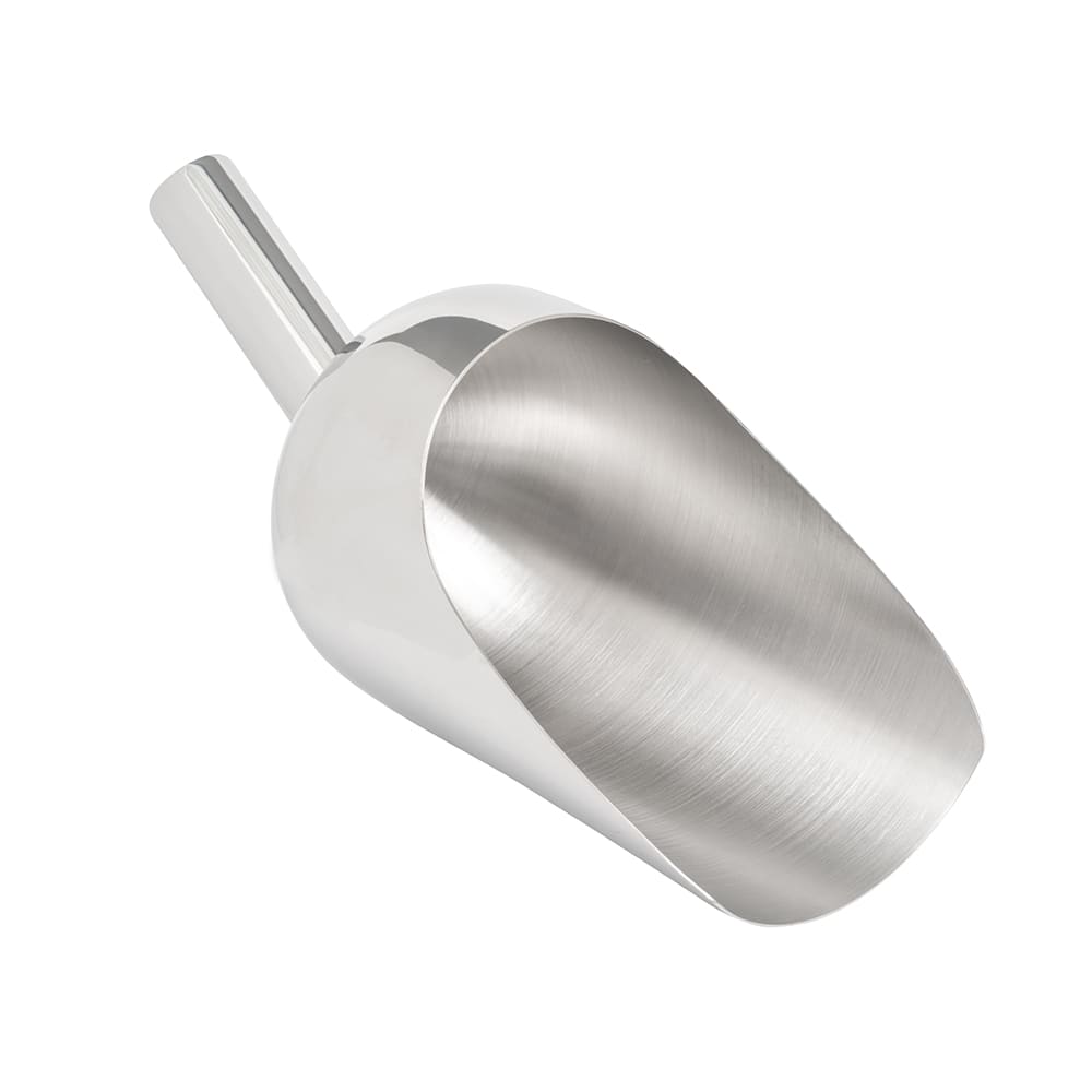 Vollrath 92110 52 oz Round Ice Scoop - Stainless Steel