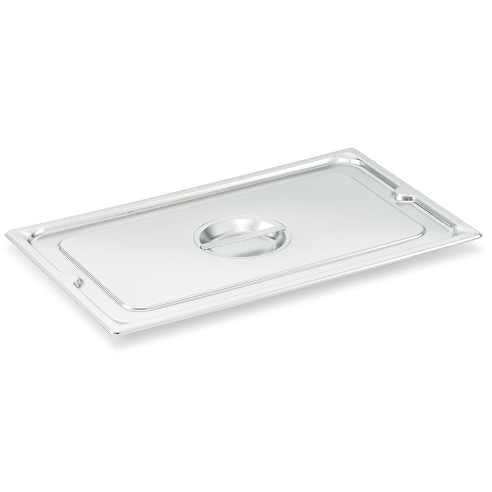 Vollrath 93100 Full-Size Flat Steam Pan Cover, Stainless