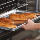 Vollrath 935303 1/2 Half Size Bun / Sheet Pan - 18" x 13" x 1", 18 gauge Aluminum, Natural Finish thumbnail 7