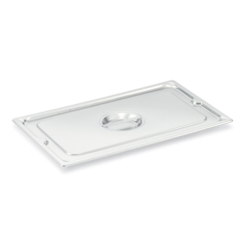 Vollrath 93900 Ninth-Size Steam Pan Cover, Stainless