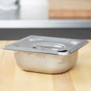 Vollrath 94600 Sixth-Size Steam Pan Slotted Cover, Stainless thumbnail 6