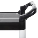 Vollrath 97006 3 Level Polymer Utility Cart w/ 300 lb Capacity, Raised Ledges thumbnail 5