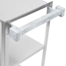 Vollrath 97120 3 Level Stainless Utility Cart w/ 300 lb Capacity, Raised Ledges thumbnail 5