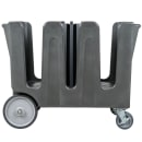 Vollrath ADC-4 40" Mobile Dish Caddy w/ (5) Columns - Plastic, Gray thumbnail 2