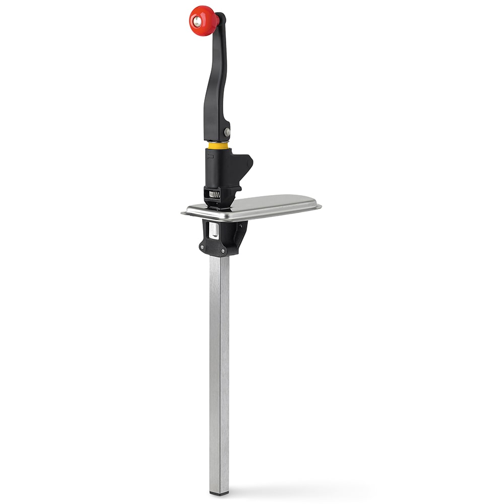 Vollrath BCO-2000 Medium-Duty Manual Can Opener - 16" Bar Length, Yellow Collar, Stainless