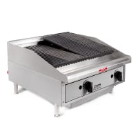 Vollrath CBGMD-24 24" Medium-Duty Gas Charbroiler w/ Reversible Grill Plates - Stainless Steel, Convertible thumbnail 5