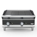 Vollrath CBGMD-36 36" Medium-Duty Gas Charbroiler w/ Reversible Grill Plates - Stainless Steel, Convertible thumbnail 2