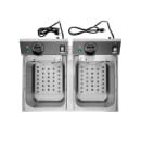 Vollrath CF2-1800DUAL Countertop Electric Fryer - (2) 10 lb Vat, 120v/1ph thumbnail 5